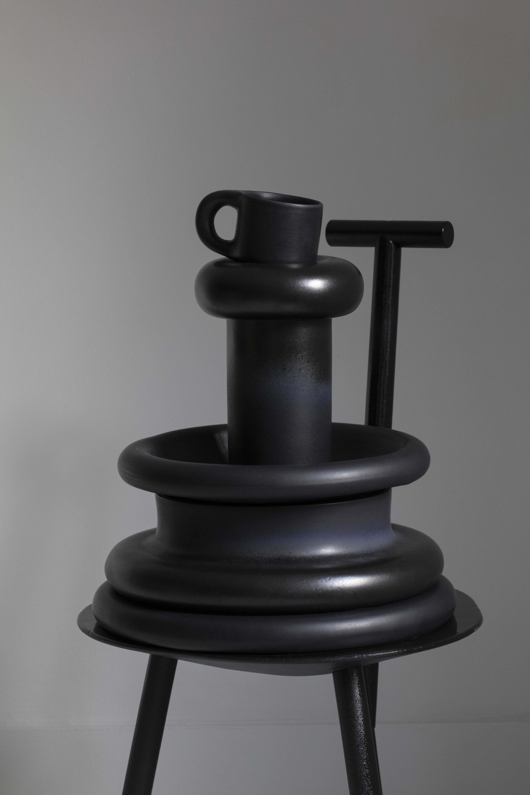 Wooden Black Stand, Homewares